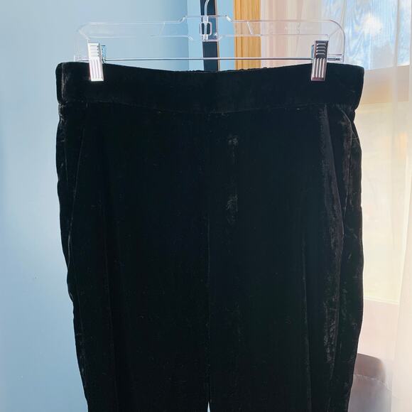 NWT J. Crew Easy Pull On Velvet Pants Size 8 - Picture 3 of 6